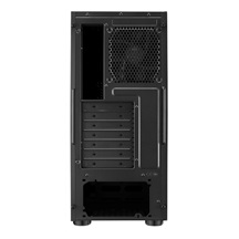 Cooler Master case Elite 500 ODD, ATX, Průhledná bočnice, 1x 120mm Fan, Černá