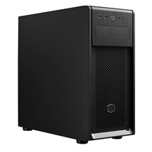 Cooler Master case Elite 500 ODD, ATX, Průhledná bočnice, 1x 120mm Fan, Černá