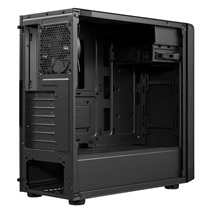 Cooler Master case Elite 500 ODD, ATX, Průhledná bočnice, 1x 120mm Fan, Černá