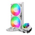 Cooler Master vodní chladič MasterLiquid 240 Core II, 2x240mm, LGA1851, AM5, bílá