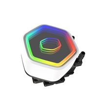 Cooler Master vodní chladič MasterLiquid 240 Core II, 2x240mm, LGA1851, AM5, bílá