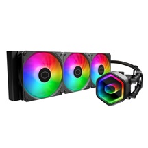 Cooler Master vodní chladič MasterLiquid 360 Core II, 3x120mm, LGA1851, AM5, černá