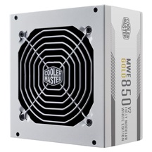 Cooler Master zdroj MWE 850 Gold V2, Modularní, 120mm, 80+ Gold, bílá