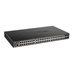 D-Link DGS-1250-52XMP 52-Port Gigabit Smart PoE Switch, 48x GbE PoE+, 4x SFP+, PoE 370W
