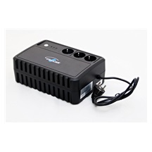 EUROCASE UPS EA200PRO+ 600VA pure sine wave (3x zásuvka)