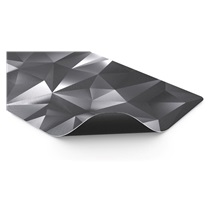 Endorfy Podložka pod myš Crystal Black XL, 90 x 40 cm, Voděodolná, Černá