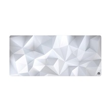 Endorfy Podložka pod myš Crystal Onyx White XL, 90 x 40 cm, Voděodolná, Bílá