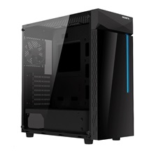 GIGABYTE case GB-C200G, RGB Lighting, bez zdroje, transparentní bok, Mid tower