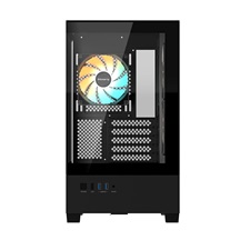 GIGABYTE case GB-C201P, Mid tower, 2xUSB 3.0, 3x 120mm ARGB Fan, černá
