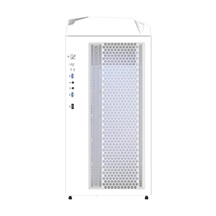 GIGABYTE case GB-C301GW, ARGB Hub, průhledná bočnice, Mid tower, 4x ARGB ventilátor, bílá