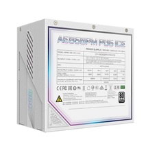 GIGABYTE zdroj AE850PM PG5, 850W, 80+ Platinum, 120mm fan, bílá