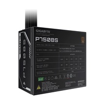 GIGABYTE zdroj P750BS, 750W, 80PLUS Bronze, 120mm