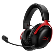 HyperX Cloud III S Wireless Black-Red Gaming Headset