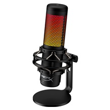 HyperX QuadCast S - USB Microphone (Black-Grey) - RGB Lighting (HMIQ1S-XX-RG/G) - Mikrofon