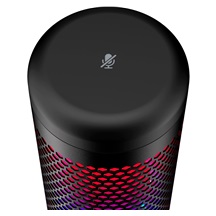 HyperX QuadCast S - USB Microphone (Black-Grey) - RGB Lighting (HMIQ1S-XX-RG/G) - Mikrofon