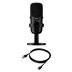 HyperX SoloCast - USB Microphone (Black)  (HMIS1X-XX-BK/G) - Mikrofon