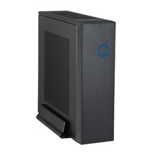 CHIEFTEC skříň Compact Series/mini ITX, IX-03B-OP, Black, Alu, bez zdroje