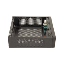 CHIEFTEC skříň Compact Series/mini ITX, IX-03B-OP, Black, Alu, bez zdroje