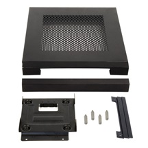 CHIEFTEC skříň Compact Series/mini ITX, IX-03B-OP, Black, Alu, bez zdroje