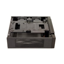 CHIEFTEC skříň Compact Series/mini ITX, IX-03B-OP, Black, Alu, bez zdroje
