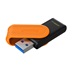 Kingston Flash Disk 256GB USB3.2 Gen 1 DataTraveler Exodia S (Black + Orange)