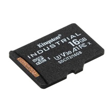 Kingston MicroSDHC karta 16GB Industrial C10 A1 pSLC Card Single Pack