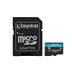Kingston MicroSDXC karta 1TB Canvas Go! Plus, R:200/W:160MB/s, Class 10, UHS-I, U3, V30, A2 + Adaptér