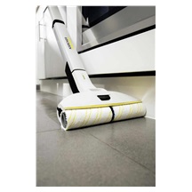 Karcher EWM 2 podlahová myčka, systém dvou nádrží, pro veškeré tvrdé podlahy, parkovací stanice, bílá