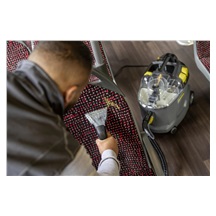 Karcher Puzzi 8/1 C čistič čalounění, 1200 W, vyjímatelná nádoba, 1 l/min, 1 bar, vyjímatelná nádoba 2v1