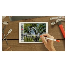 Logitech pero Crayon Digitaler Stift Wireless pro Ipad, EMEA, Intense sorbet, Orange