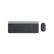 Logitech Wireless Desktop MK470, CZ/SK, Black