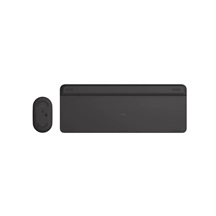 Logitech Wireless Desktop MK470, CZ/SK, Black