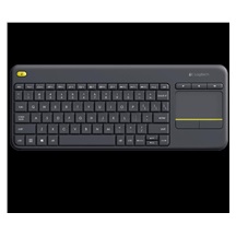 Logitech Wireless Keyboard Touch Plus K400 Plus, black, US