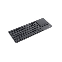 RAPOO Klávesnice E2810M, Bezdrátová 2.4GHz, Bluetooth, CZ/SK, černá