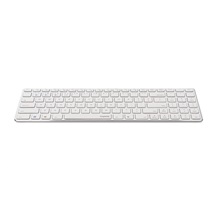 RAPOO klávesnice E9100M, bezdrátová, Ultra-slim, CZ/SK, bílá