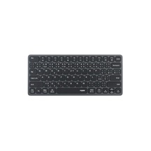 RAPOO Klávesnice UCK-6001 s 8v1 USB-C Hub, Drátová USB-C, CZ/SK, černá