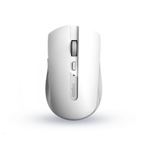 RAPOO myš 7200M Multi-mode bezdrátová, bílá