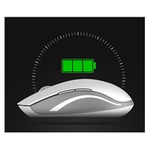 RAPOO myš 7200M Multi-mode bezdrátová, bílá