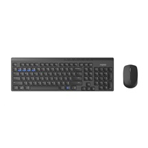 RAPOO set klávesnive a myš 8100M Wireless Multi-Mode Optical Mouse and Keyboard Set Black CZ/SK