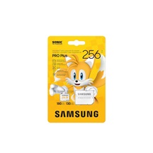 Samsung micro SDXC karta 256GB PRO Plus 'Sonic the Hedgedog™' + SD adaptér