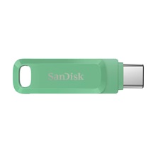 SanDisk Flash Disk 128GB Ultra Dual Drive Go, USB-C 3.2, Zelená
