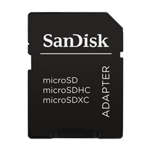 SanDisk MicroSDXC karta 128GB Ultra (100MB/s, Class 10, Android) + adaptér