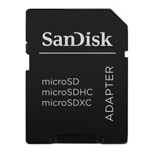 SanDisk MicroSDXC karta 128GB Ultra (140 MB/s, A1 Class 10 UHS-I) + adaptér