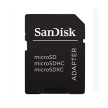 SanDisk MicroSDXC karta 256GB Ultra (100MB/s, Class 10, Android) + adaptér