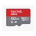 SanDisk MicroSDXC karta 512GB Ultra (100MB/s, Class 10, Android) + adaptér