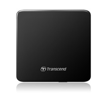 TRANSCEND externí DVD vypalovačka slim, USB 2.0, Black (+CyberLink Media Suite 10)