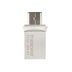 TRANSCEND Flash Disk 64GB JetFlash®890S OTG, USB 3.1 Type-C/A (R:90/W:30 MB/s) stříbrná