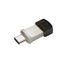 TRANSCEND Flash Disk 64GB JetFlash®890S OTG, USB 3.1 Type-C/A (R:90/W:30 MB/s) stříbrná
