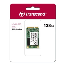 TRANSCEND Industrial SSD MSA230S 128GB, mSATA, SATA III, 3D TLC