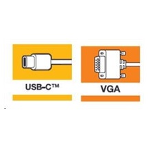 VERBATIM 49145 USB-C™ to VGA Adapter HUB